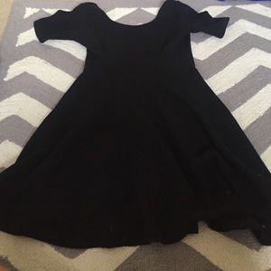 Black shortsleeve Lush dress