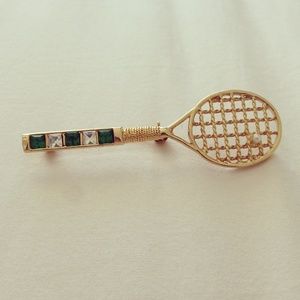 Tennis Racket Brooch 🎾