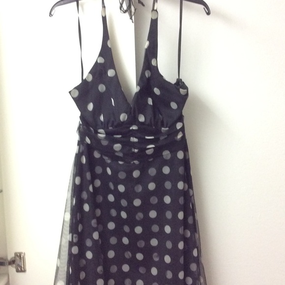 Retro polka dot party dress