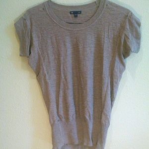GAP light brown knit top