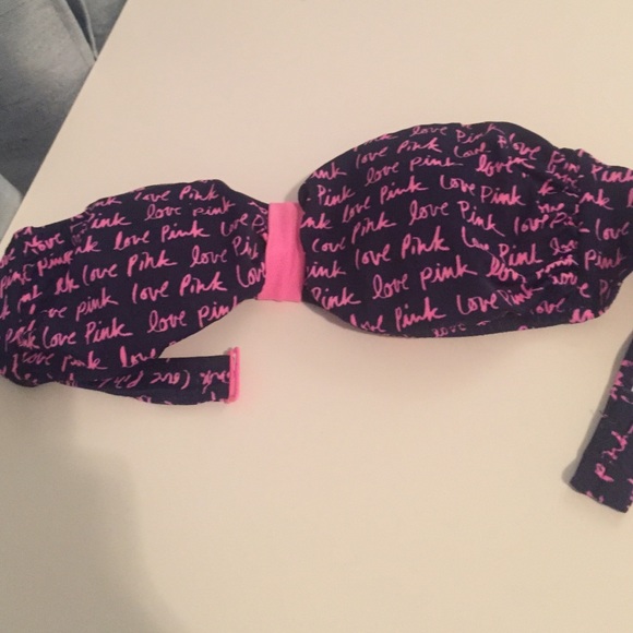 VIctorias Secret Pink Bandeau Bikini Top. - Picture 1 of 4