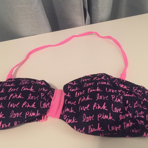 VIctorias Secret Pink Bandeau Bikini Top. - Picture 4 of 4