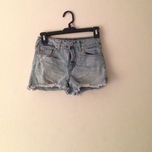 denim shorts