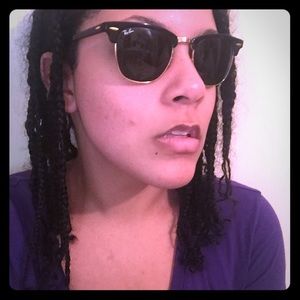 ray-ban clubmasters!