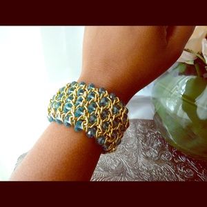 The Blue and Gold bracelet