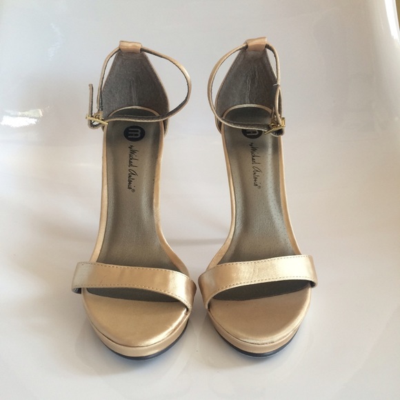 Michael Antonio Champagne Heels