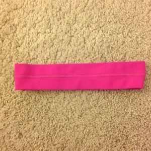 Pink lulu lemon headband