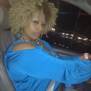 Bluish Turquoise Baby Phat Shirt
