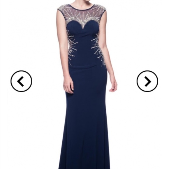 New AG studio dress in navy