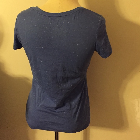 Blue & yellow Speckles Tee - Picture 2 of 4