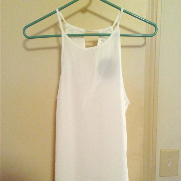 White tank blouse