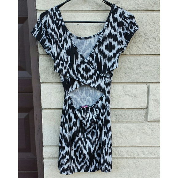 Aztec Print Bodycon Dress - Picture 2 of 3