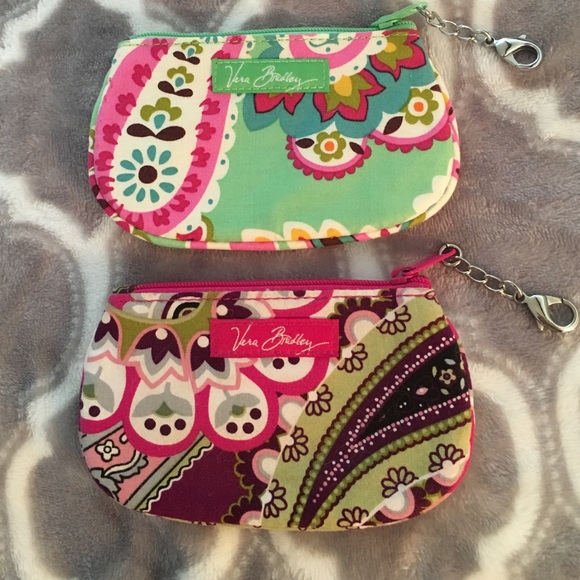 2 Vera Bradley ID coin and money bag. - Picture 2 of 3