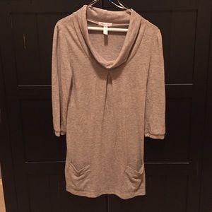 Cowl neck tunic