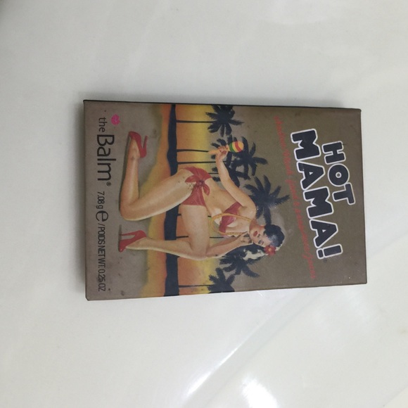 The balm blush in hot mama!
