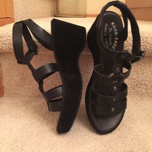 Kork Ease Black Gladiator Sandal. Size 7 Kork Ease Black Gladiator Sandal. Size 7