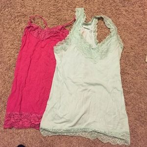 Two tank tops!