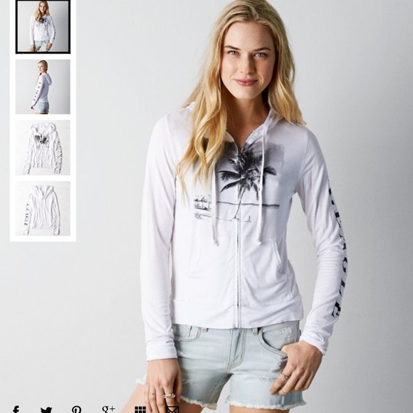Eagle Strike White Hoodie for Women (USA Size) main image 1