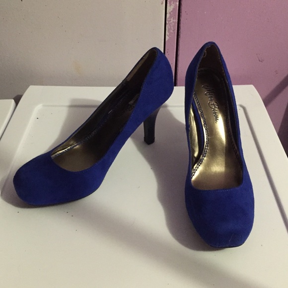 Blue heels