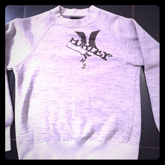 Mens's small Hurley gray crew neck.