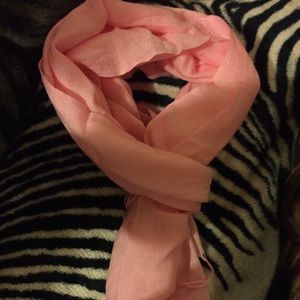 Pink scarf