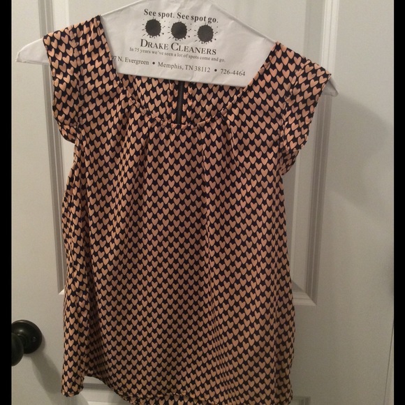 Tulle heart top