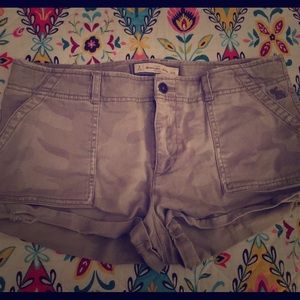 Abercrombie and Fitch Camo Shorts