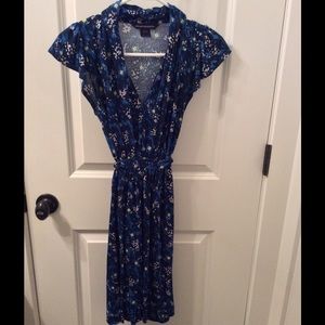 French Connection tie waist dress