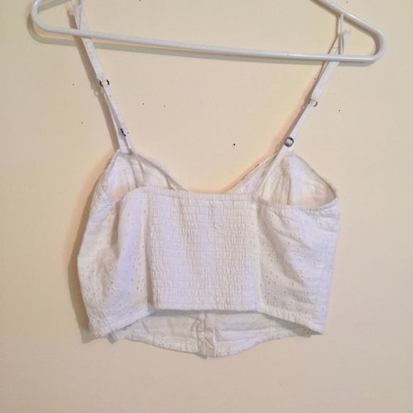 Eyelet Lace Bardot top - Picture 2 of 3