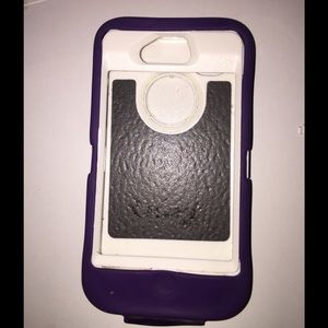 iPhone 4/4s White/Purple OtterBox Case