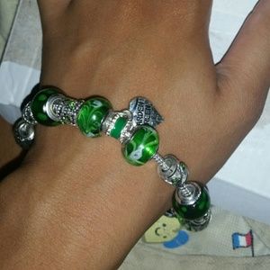 Garden Green Charm Bracelet