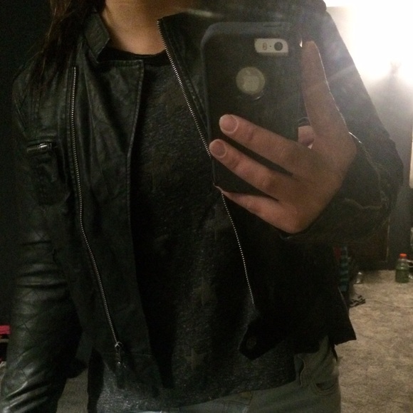 AEROPOSTALE Faux Leather Jacket