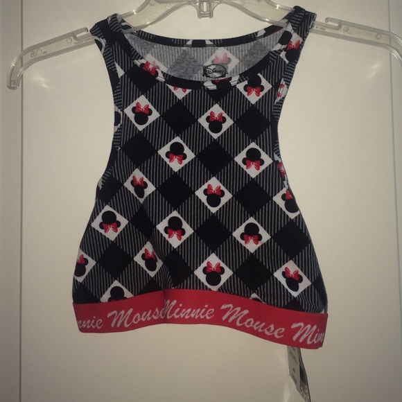 Minnie Mouse Crop Top