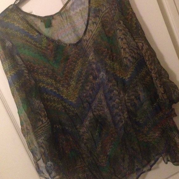 Lucky brand sheer top