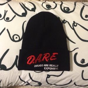 D.A.R.E. beanie