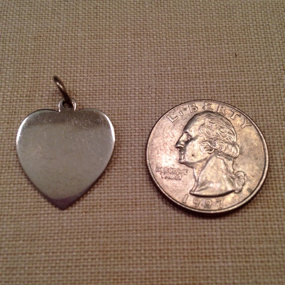 Sterling Silver Heart Charm - Picture 3 of 4