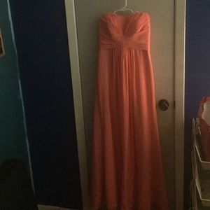 David's bridal long dress