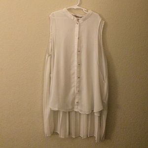 F21 Pleated Blouse