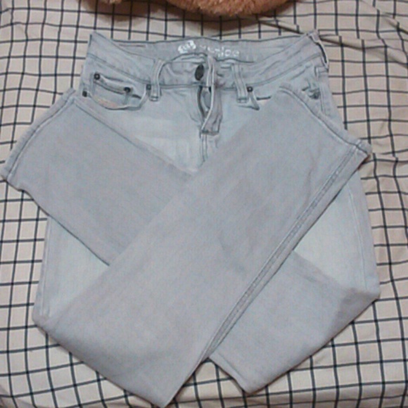 Bullhead gray skinny jeans size 1