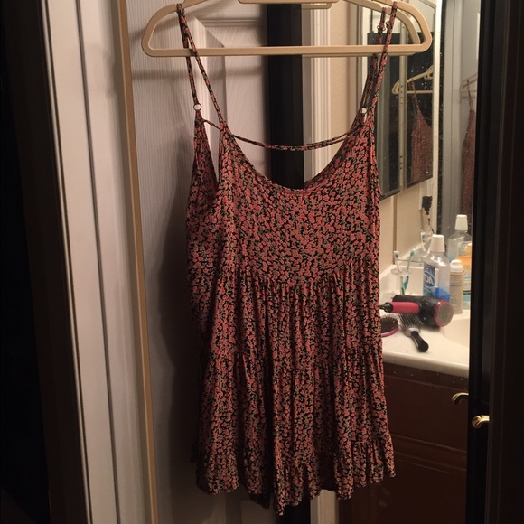 Floral & black jada dresses