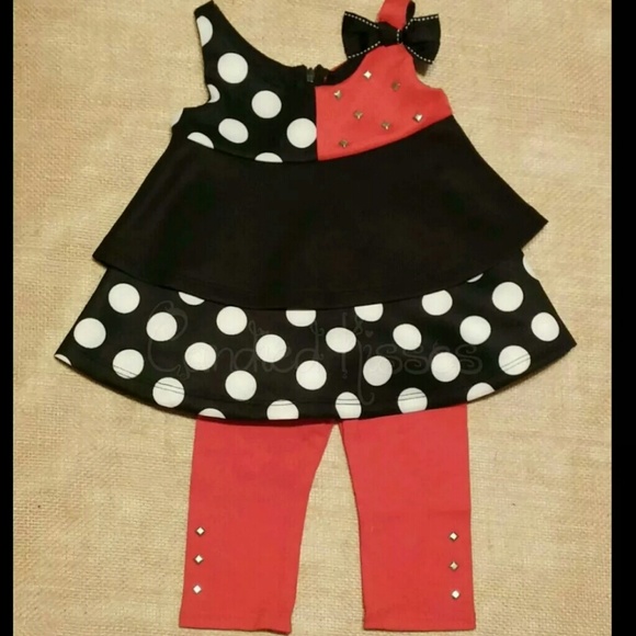 Bonnie Baby Tiered Swing Top And Capri 3-6 Mo