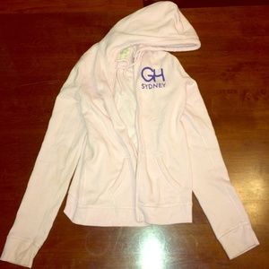 Gilly hicks light pink jacket