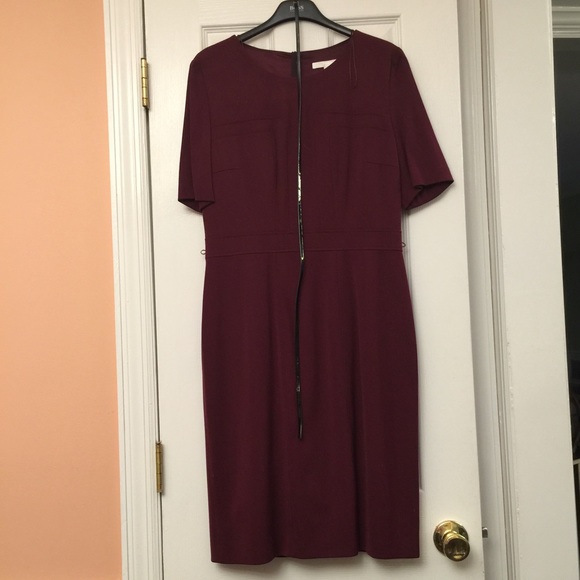 BOSS by Hugo Boss Davisa Belted Sheath