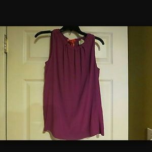 Kate spade selena top purple