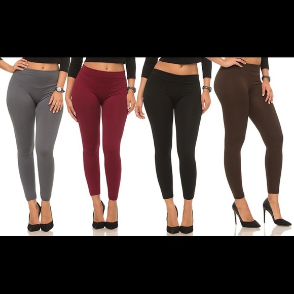 SOLD OUT❣️ Brushed Fleece Lined Legging/Tights - Picture 2 of 4