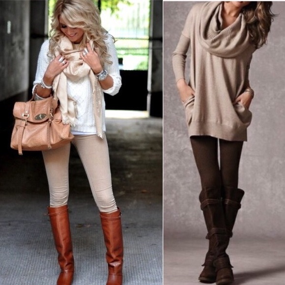 SOLD OUT❣️ Brushed Fleece Lined Legging/Tights - Picture 3 of 4