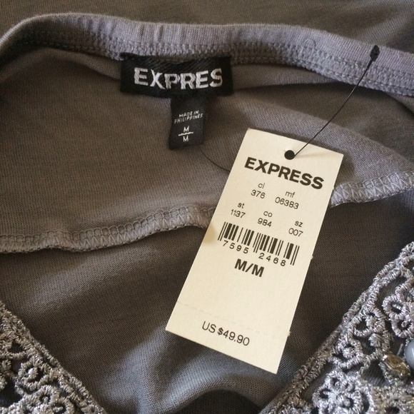 Express gorgeous halter top! NEW - Picture 4 of 4
