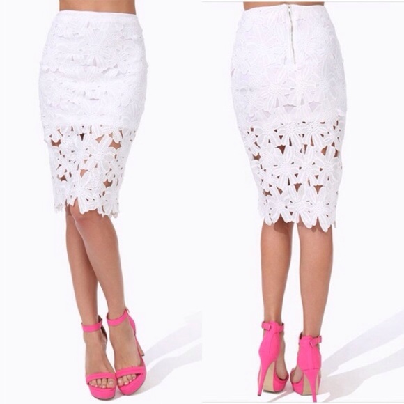 Crochet skirt