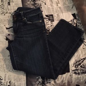 Denim capris