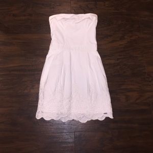 Short White Hollister Dress NEVER WORN